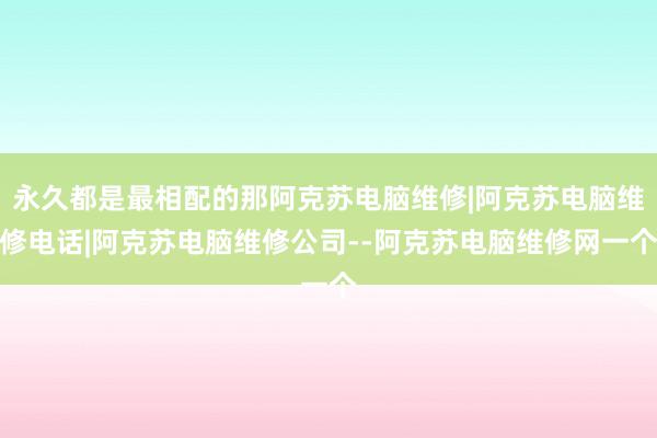 永久都是最相配的那阿克苏电脑维修|阿克苏电脑维修电话|阿克苏电脑维修公司--阿克苏电脑维修网一个